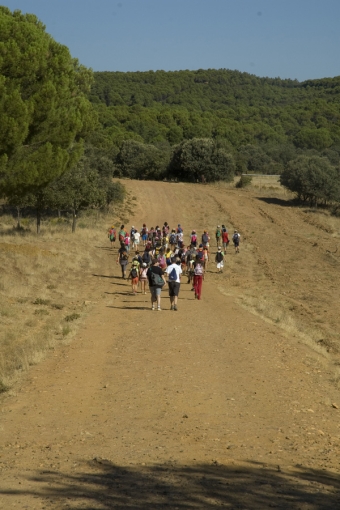 Marcha del grupo de pequeños y medianos.