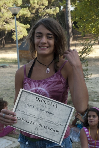 Entrega de diplomas.